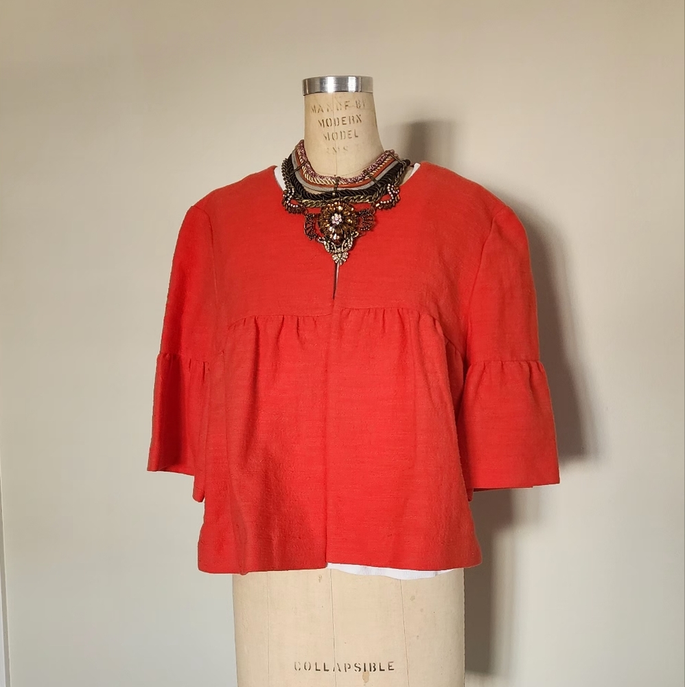 NWT LOFT Peplum sleeve jacket